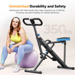 Machine de Squat 2-en-1 MERACH - Squat & Rowing Pliable