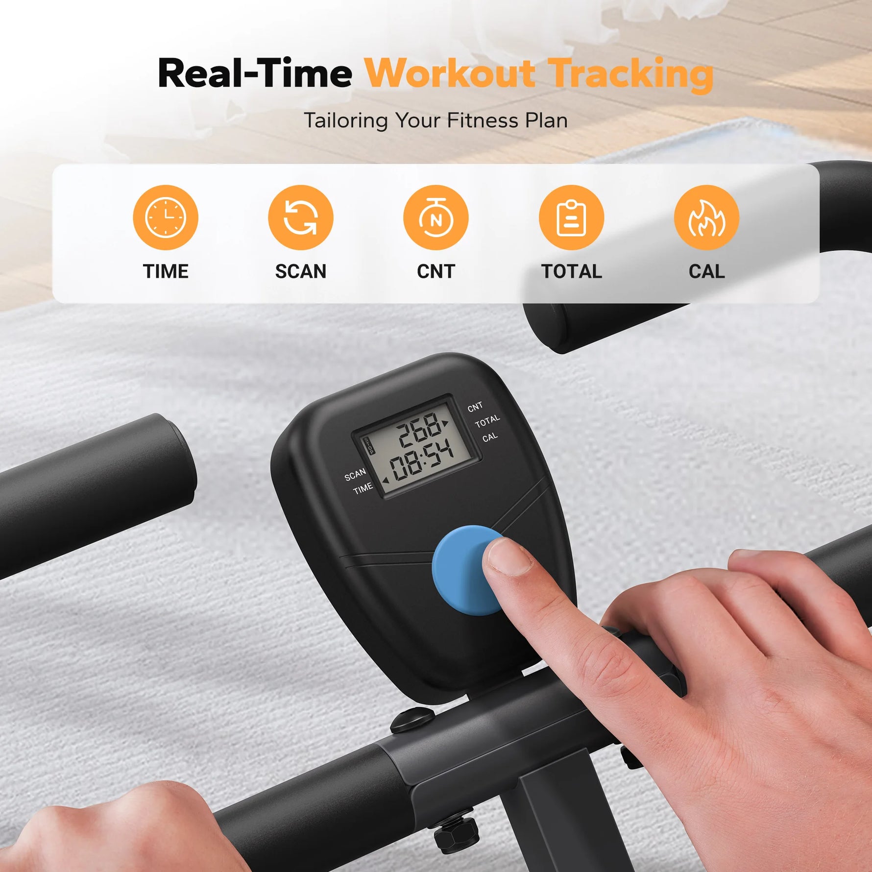 Machine de Squat 2-en-1 MERACH - Squat & Rowing Pliable