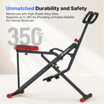 Machine de Squat 2-en-1 MERACH - Squat & Rowing Pliable