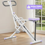Machine de Squat 2-en-1 MERACH - Squat & Rowing Pliable