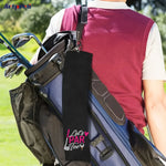 Serviette de Golf Brodée Microfibre Premium - Cadeau Golfeur