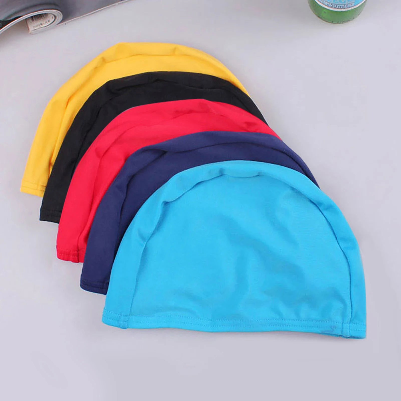 Bonnet de Bain Élastique Unisexe - Nylon Ultra-Fin Natation