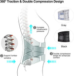 Ceinture Lombaire Orthopédique - Soulagement Dos & Hernie Discale