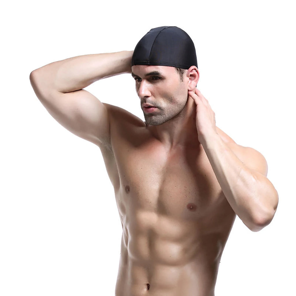 Bonnet de Bain Élastique Unisexe - Nylon Ultra-Fin Natation