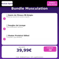 Bundle Musculation Essentiel - Gants + Sangles + Shaker